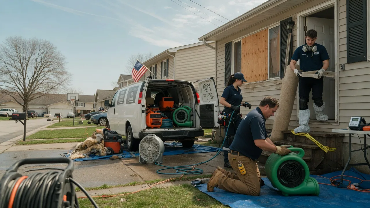 Water Damage Restoration in Mooresville, IN near me